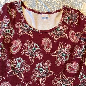 LuLaRoe Nicole Dress- size 2XL